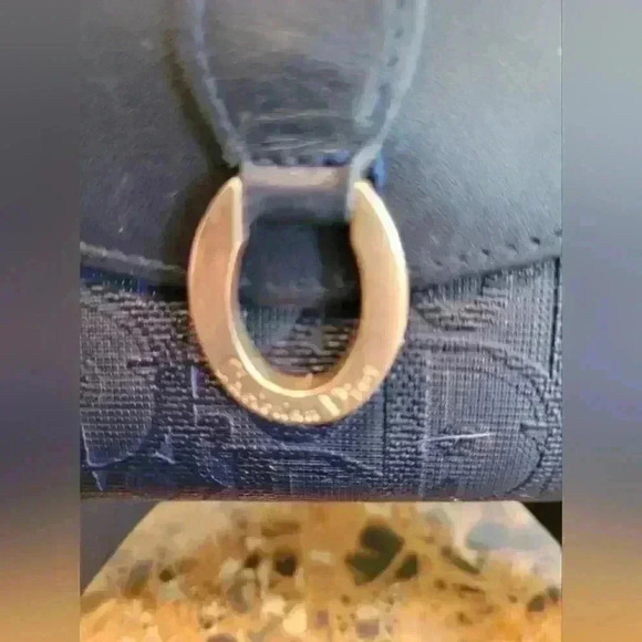 Christian Dior Navy Blue Vintage Wallet - Picture 3 of 10